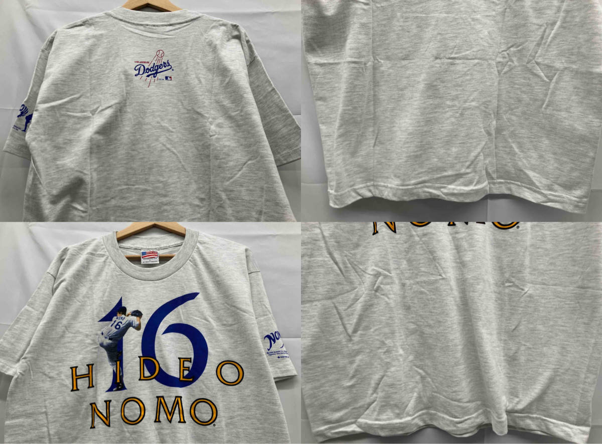 TRINITY PRODUCTS 半袖Tシャツ　Lサイズ　コットン100% NOMO HIDEO 野茂英雄_画像3