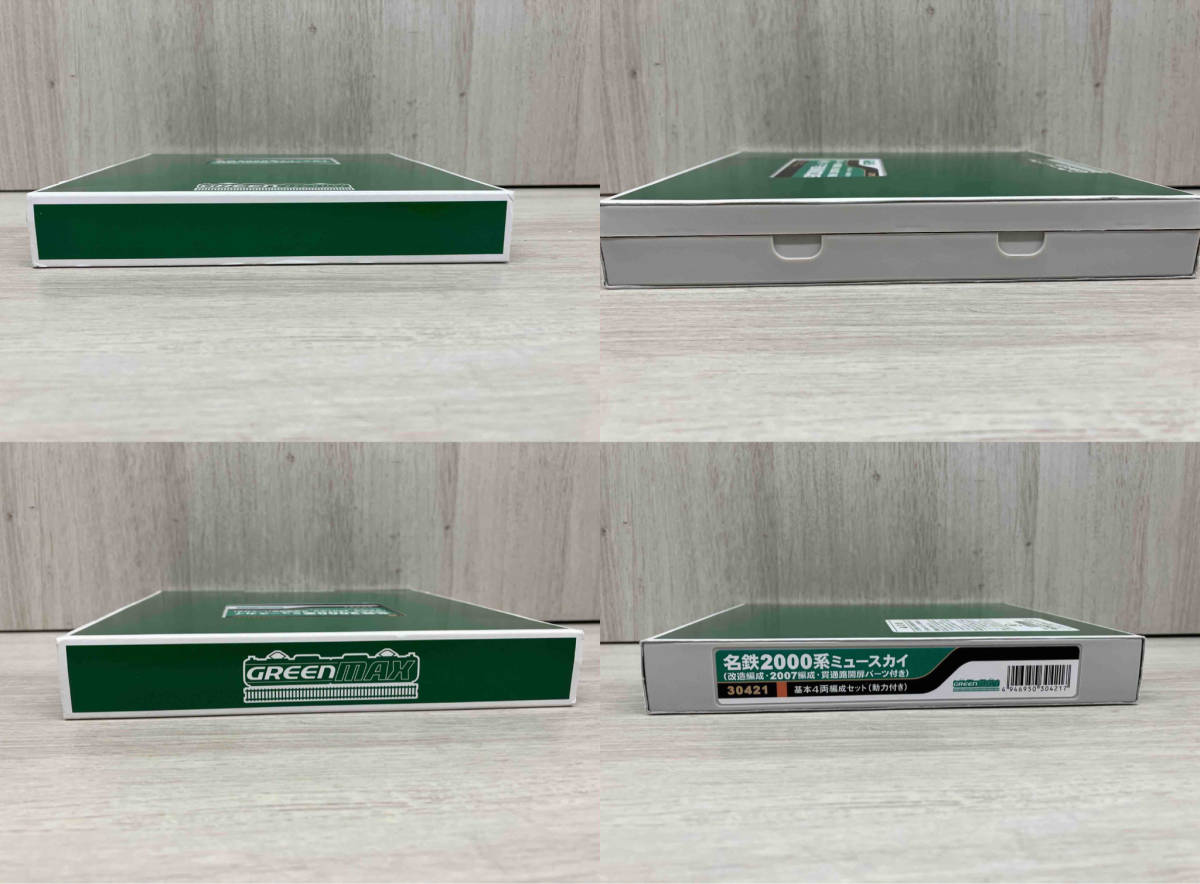 Nゲージ GREENMAX 30421 名鉄2000系ミュースカイ 改造編成 2007 Nゲージ GREENMAX 30421 名鉄2000系ミュースカイ 改造編成 2007