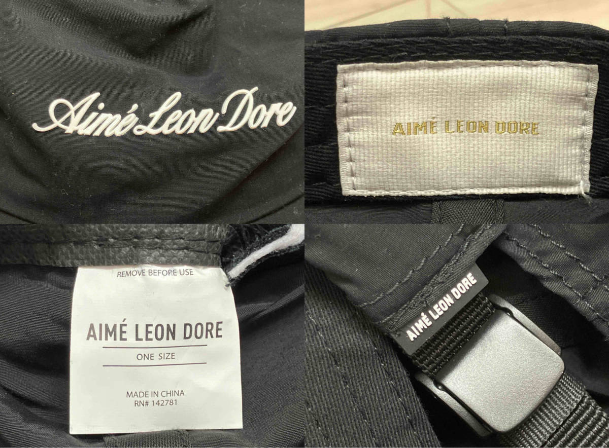 Aime LEON DOREeme Leon dore cap BLACK