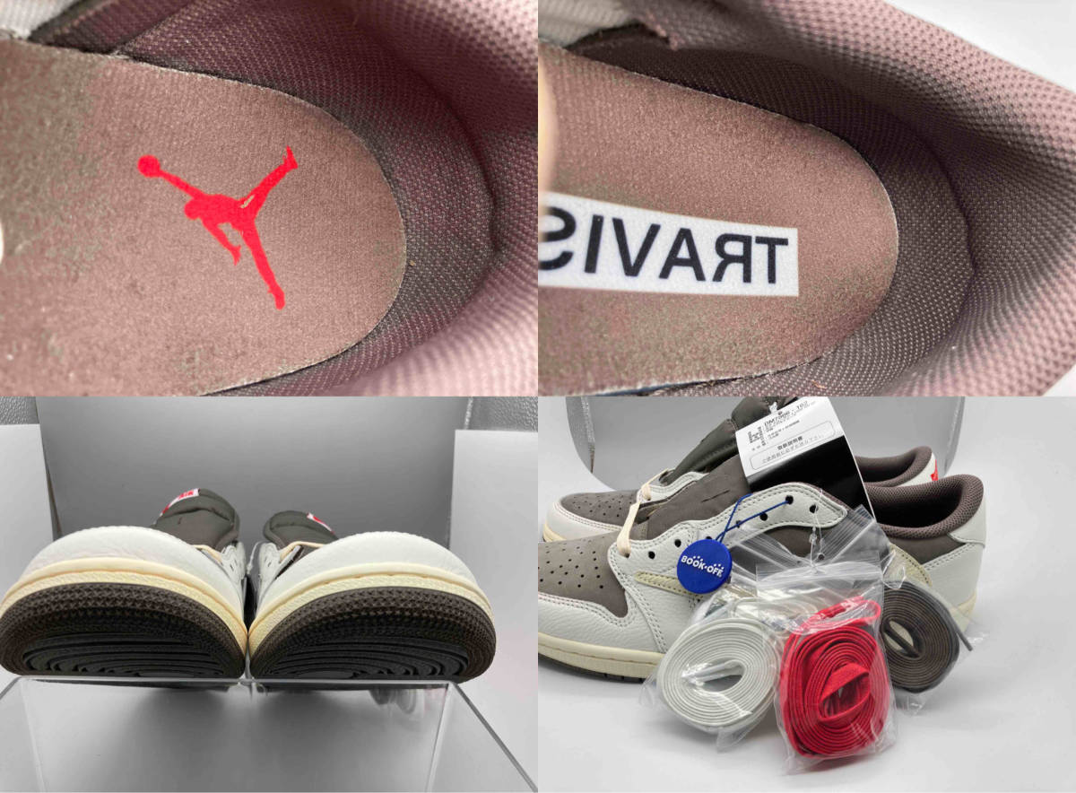 美品 TRAVIS SCOTT NIKE AIR JORDAN 1 LOW OG SP DM7866 162 トラヴィス ナイキ エアジョーダン ロウ US11.5 29.5cm UK10.5 EU45.5_画像9