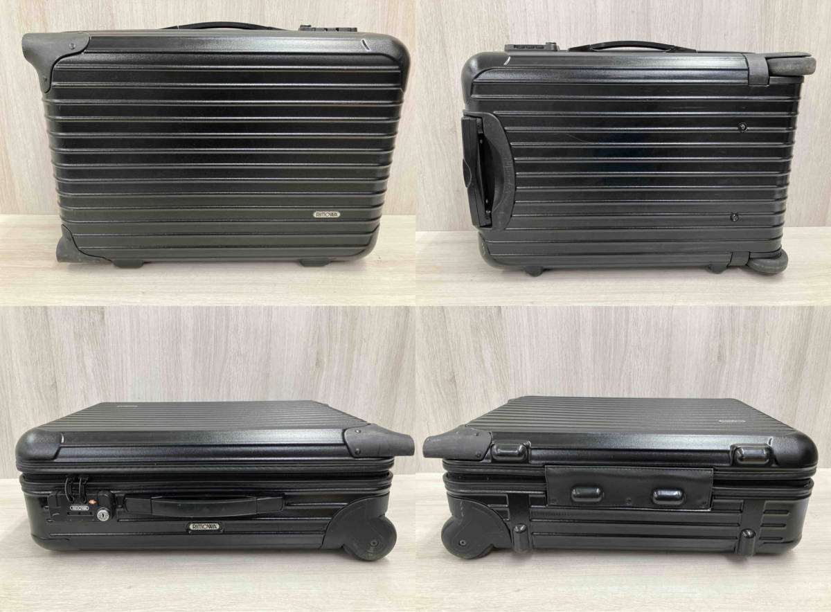 RIMOWA リモワ サルサ 6550 ブラック TASロック スーツケース 機内持ち込み可 35L 2輪_画像2