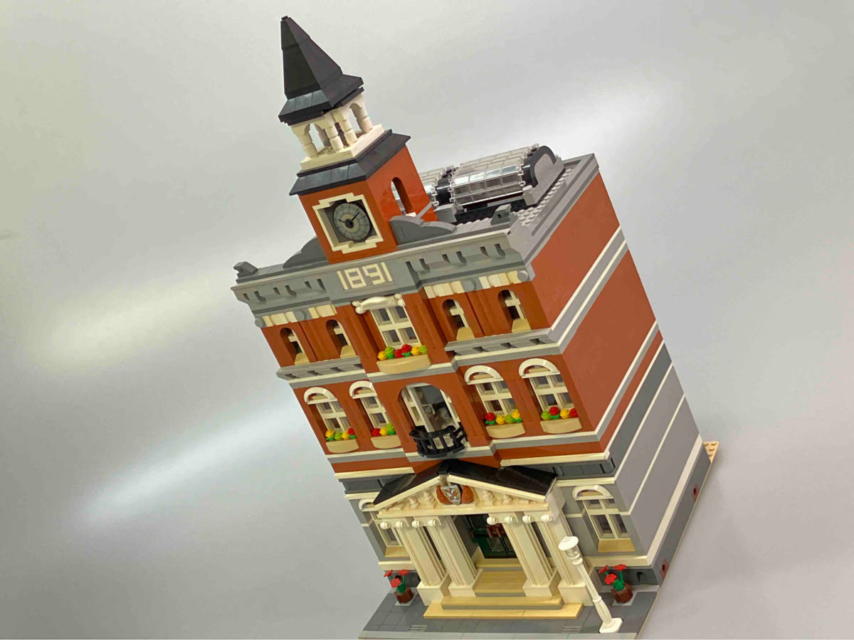正規品LEGO 10224タウンホール レゴクリエイターエキスパート モジュラービルディング 中古_画像2