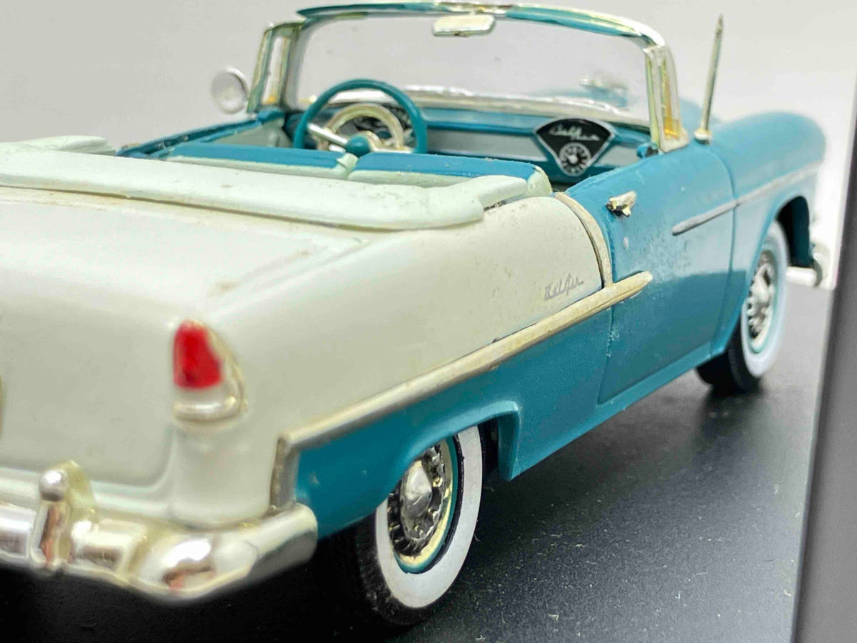 VITESSE Vitesse AV094B CHEVROLET BEL AIR Chevrolet Belair 1955 OPEN CONVERTIBLE TEUQUOISE/INdIA IVORY