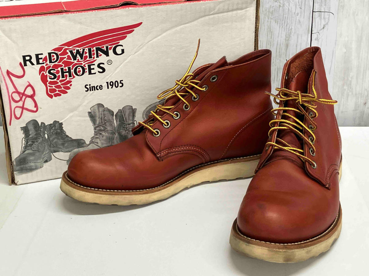 RED WING /8166 /6インチクラッシックラウンド/レッドウィング/ワークブーツ/レザーブーツ/USA9.5_画像1