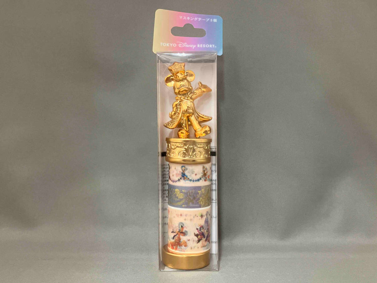 ディズニー 40周年 マスキングテープ 3個 TOKYO Disney RESORT ミッキーマウス_画像1