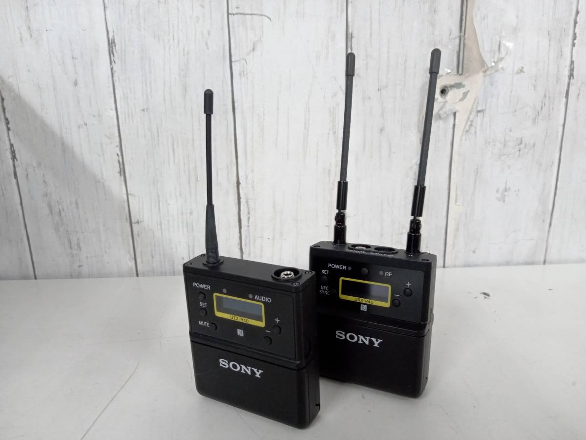 SONY UWP-D21ワイヤレスマイク送受信機セット_画像2