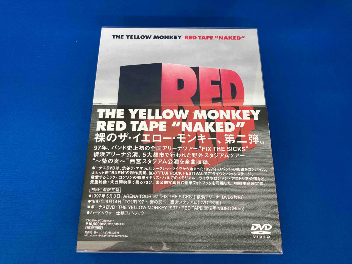 DVD RED TAPE'NAKED' THE YELLOW MONKEY_画像1