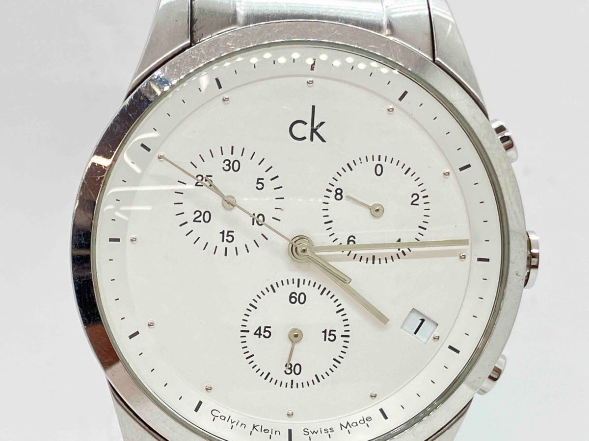 Calvin Klein カルバンクライン K22371 クォーツ 腕時計_画像1