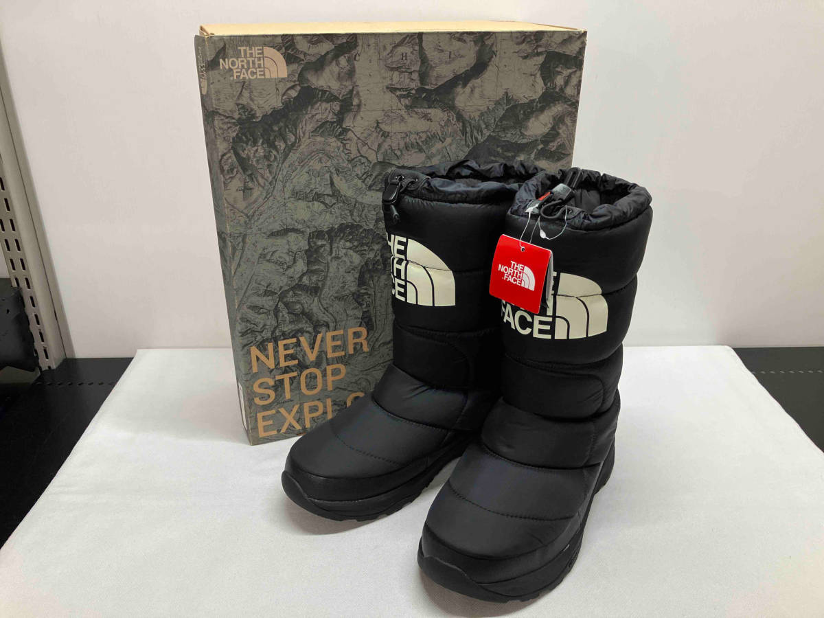 THE NORTH FACE ザノースフェイス NF51872／NSE BOOTIE WP Ⅵ TALL ショートブーツ メンズ 27.0cm ブラック タグ付き 箱あり