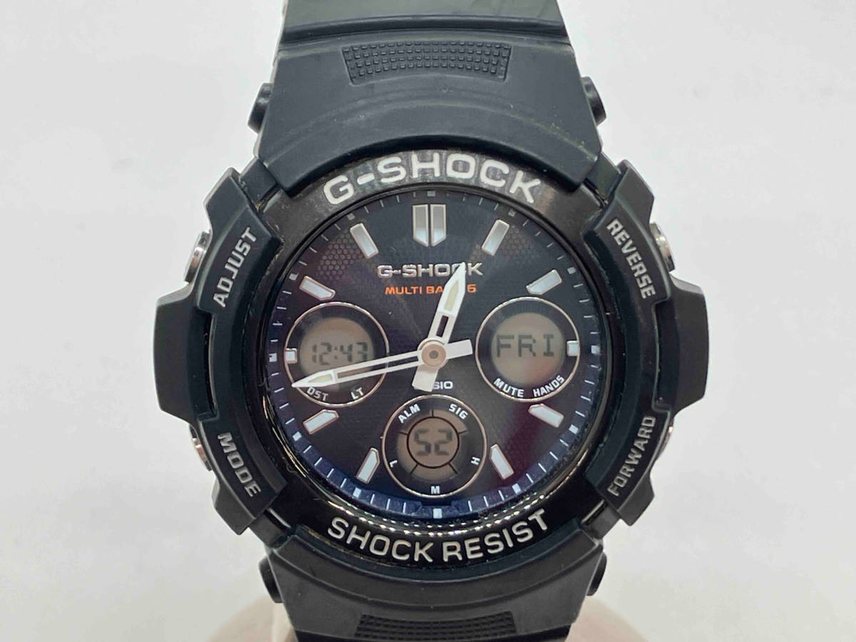 CASIO カシオ G-SHOCK Gショック AWG-M100SB 103A312A 電波ソーラー 腕時計_画像1