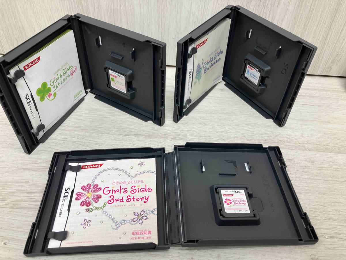 Nintendo DS Tokimeki Memorial Girl\'s Side Triple упаковка (1st Love Plus & 2nd Season & 3rd Story)