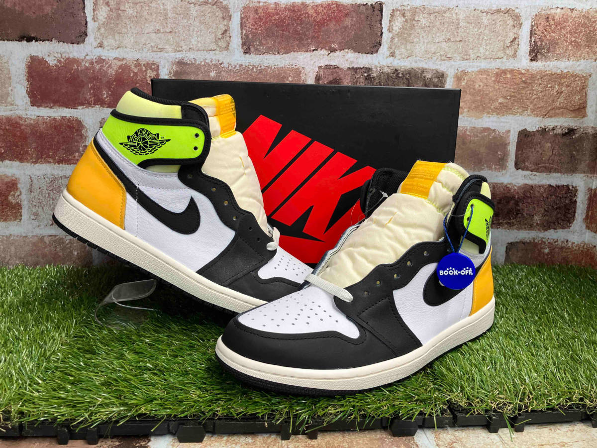 NIKE/ナイキ/AIR JORDAN1/エアジョーダンワン/RETRO HIGH VOLT GOLD/レトロハイボルトゴールド/usa9/27.0cm/555088 118