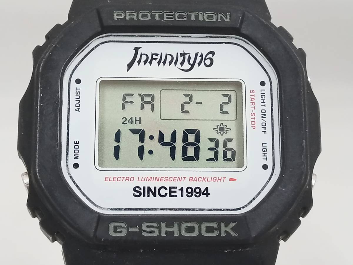 CASIO G-SHOCK DW-5600VT 時計 INFINITY16コラボ カシオ ジーショック インフィニティ16 デジタル メンズ クォーツ 1000本限定