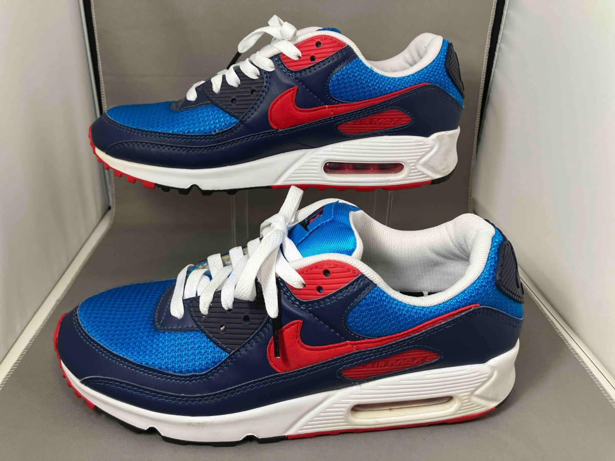 NIKE スニーカー NIKE ナイキ CT1687-400 AIR MAX エア マックス 90 RS ローカットスニーカー ブルー 27cm_画像4