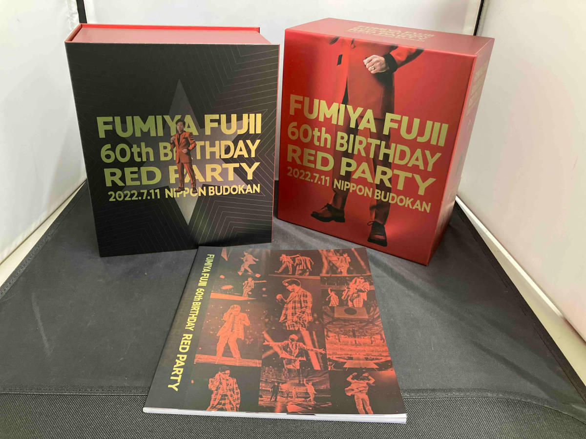 FUMIYA FUJII 60th BIRTHDAY RED PARTY 2022.7.11 NIPPON BUDOKAN Fujii Fumiya 