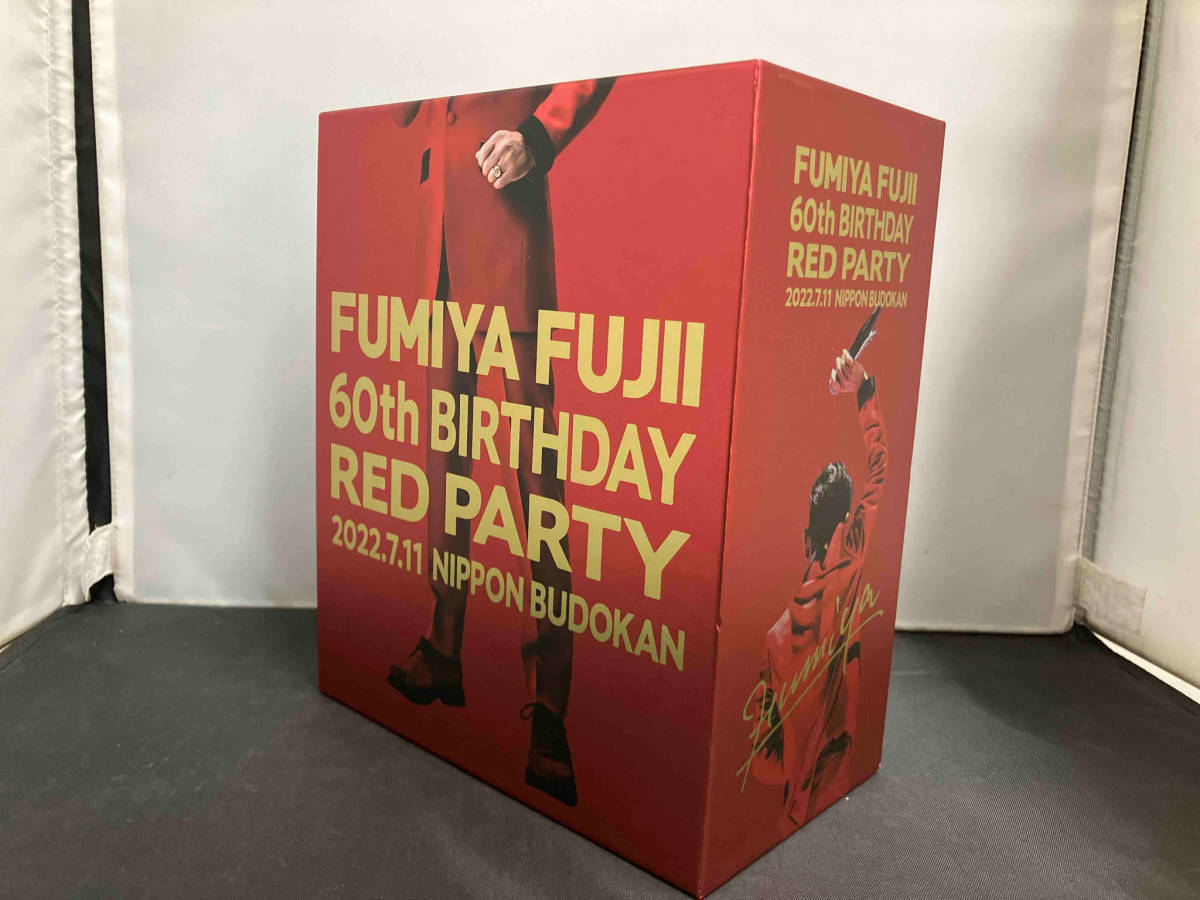 FUMIYA FUJII 60th BIRTHDAY RED PARTY 2022.7.11 NIPPON BUDOKAN Fujii Fumiya 