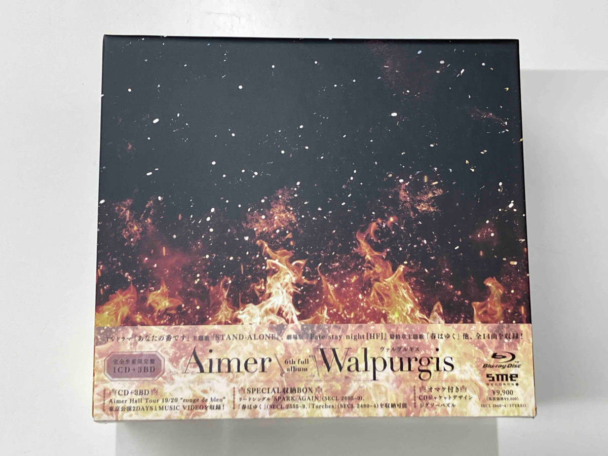 Aimer CD Walpurgis(完全生産限定盤)(CD+3Blu-ray)の画像1