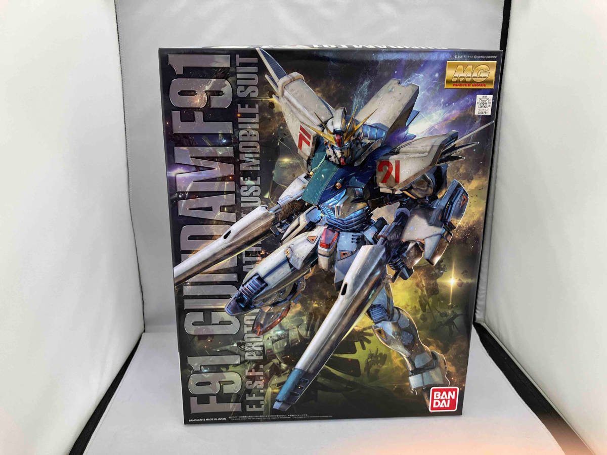 プラモデル バンダイ 1/100 F91 ガンダムF91 Ver.2.0 MG 「機動戦士ガンダムF91」_画像1