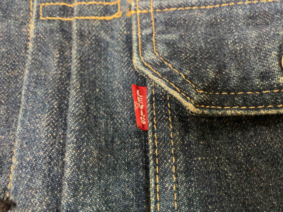 Levi's リーバイス 71507 2nd Type デニムジャケット Gジャン 内タグ欠損 日本製 サイズ38 インディゴ_画像8