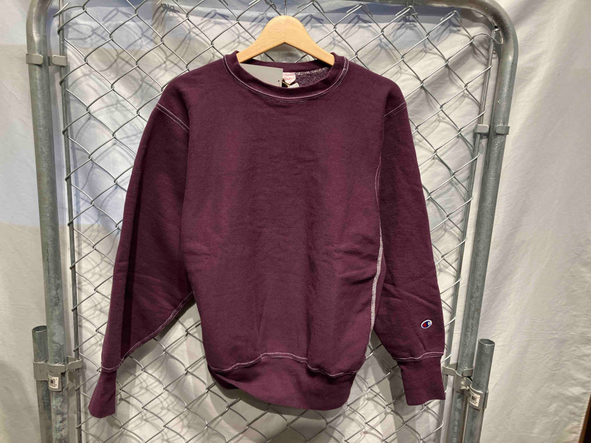 タグ付 22FW Champion REVERSE WEAVE CREW NECK SWEAT SHRTS L チャンピオン リバースウィーブ クルーネックスウェットシャツ L_画像1