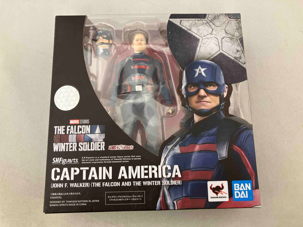 期間限定 数量限定 S.H.Figuarts ファルコン&ウィンター・ソルジャー 魂ウェブ商店限定 キャプテン・アメリカ(ジョン・ウォーカー) その他