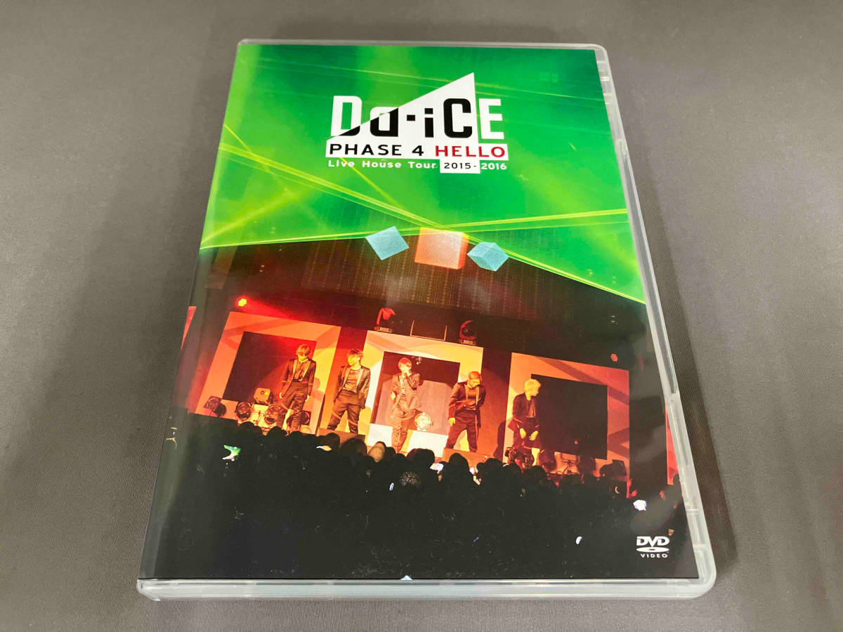 DVD Da-iCE Live House Tour 2015-2016 -PHASE 4 HELLO-(初回限定版) [UMBK9295]_画像1