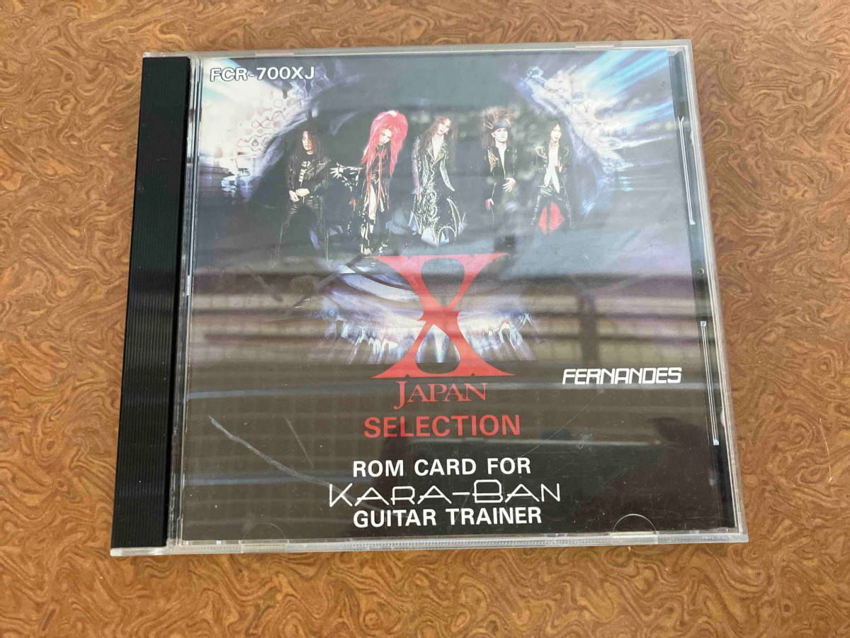 FERNANDES X JAPAN SELECTION KARA-BAN用ROMカード 動作未確認の画像1