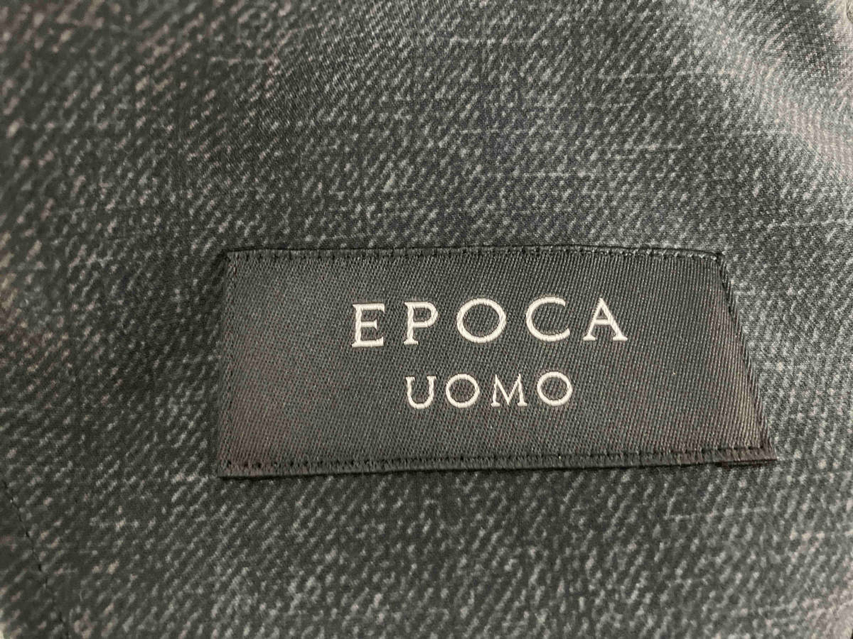EPOCA UOMO エポカウォモ セットアップ テーラードジャケット 新品タグ付き 三陽商会 グレー フォーマル 44サイズ_画像8