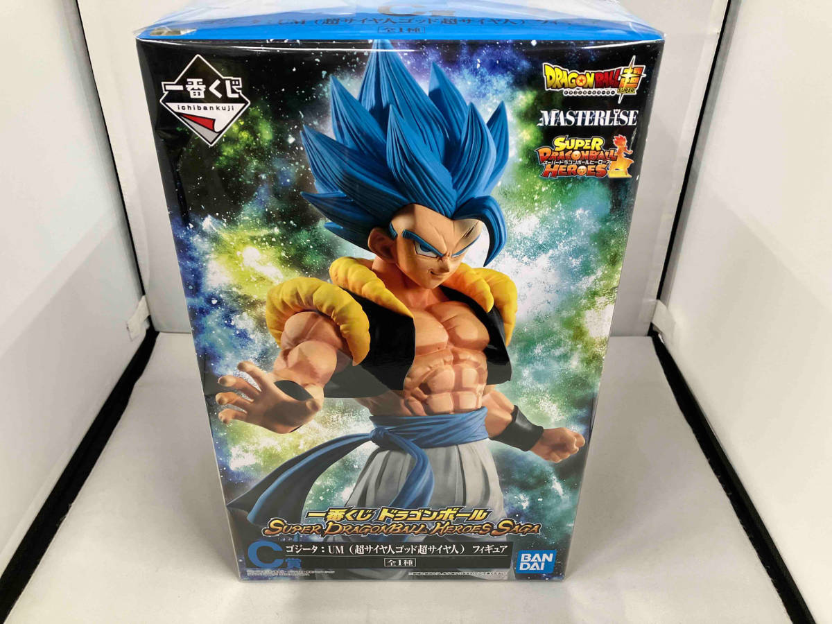 美品 未開封品 C賞 ゴジータ:UM(超サイヤ人ゴッド超サイヤ人) 一番くじ ドラゴンボール SUPER DRAGONBALL HEROES SAGA ドラゴンボール超の画像1