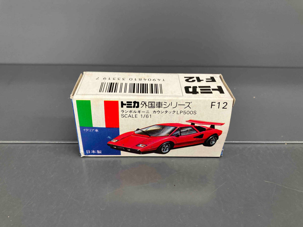 塗装ハゲあり トミカ F12 ランボルギーニ カウンタック LP500S 塗装ハゲあり トミカ F12 ランボルギーニ カウンタック LP500S