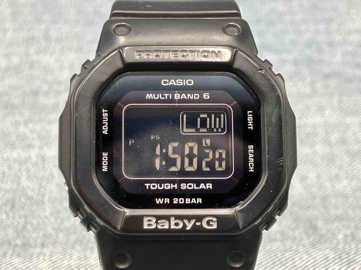 ジャンク 【1円スタート】【ニ次電池切れ】CASIOカシオ Baby-G BGD-5000MD ソーラー 腕時計(ゆ08-04-10)_画像1