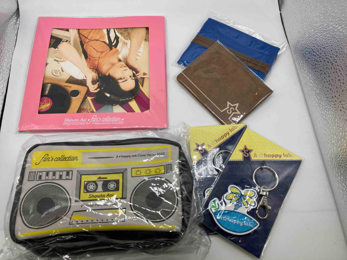  present condition goods .. sho futoshi official fan Club Event goods set sale 