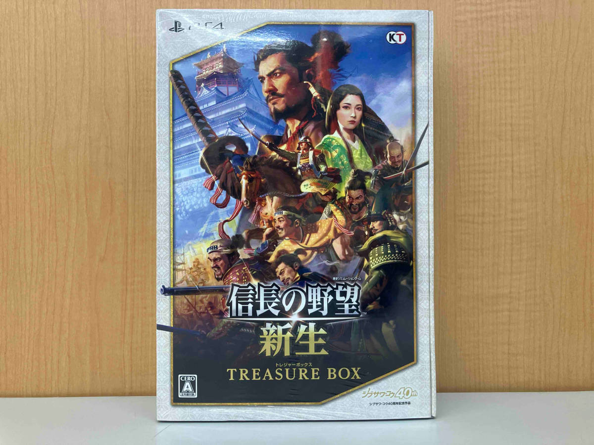 未開封 PS4 信長の野望・新生 TREASURE BOX