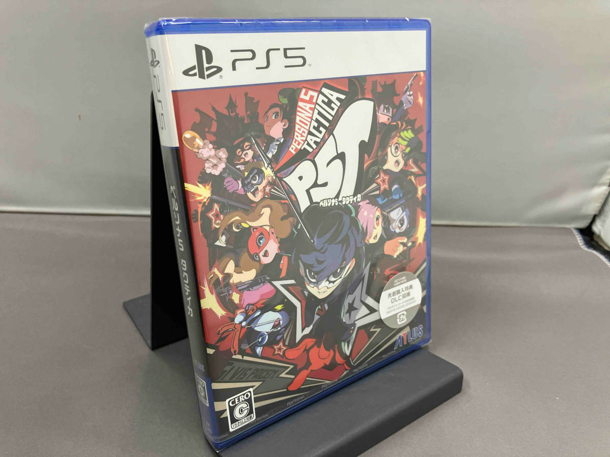 【新品・未開封品】 PS5 ペルソナ5 タクティカ 先着購入特典DLC同梱 PlayStation5 ELJM30345_画像1