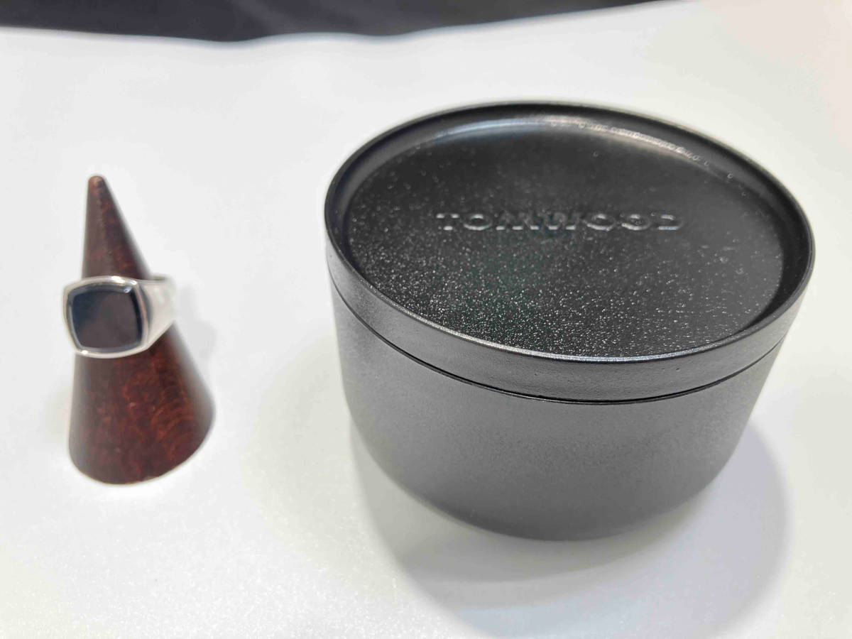 クリスマスツリー特価! リング 10.1g #11 SV 【即決】TOMWOOD オニキス シルバー トムウッド ブランドアクセ 11号~