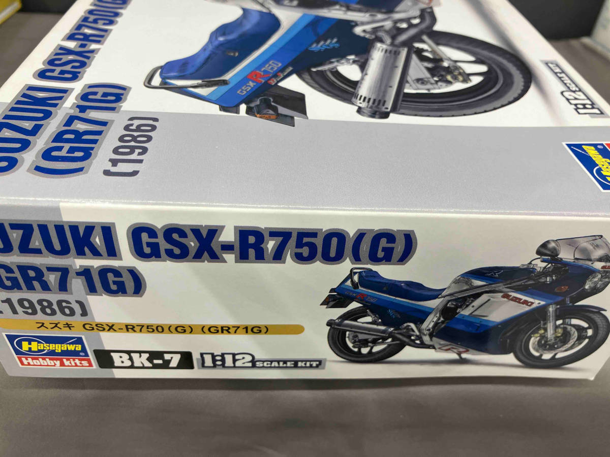  пластиковая модель Hasegawa 1/12 Suzuki GSX-R750 G GR71G