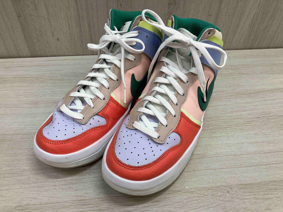 【箱付き】NIKE WMNS DUNK HIGH UPウィメンズ ダンク ハイ アップ PASTELS パステルズ DH3718-700 27.5cm メンズスニーカー_画像10