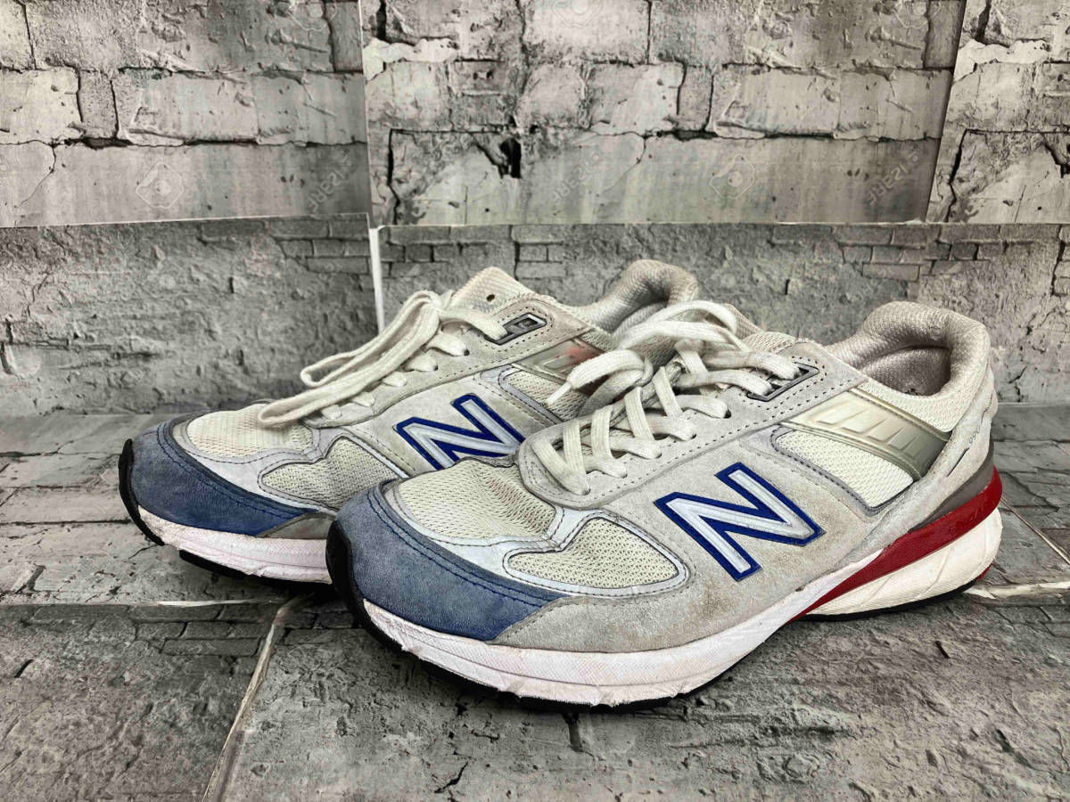 USA製 New Balance 990V5 ニューバランス M990NB5 サイズ26.5 NIMBUS CLOUD ニンバスクラウド_画像1