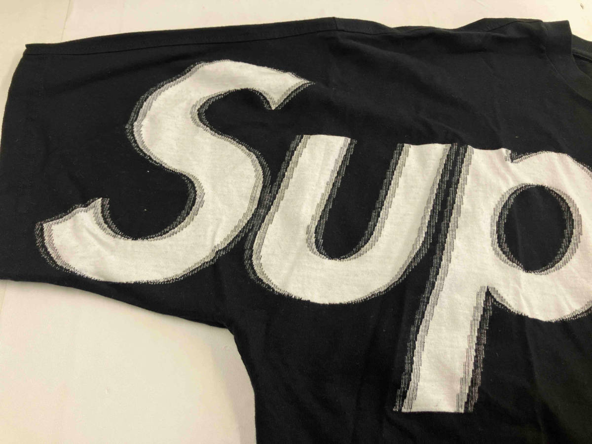 Supreme/ Intarsia S／S Top/ 半袖Tシャツ/シュプリーム/クルーネック/ブラック/Mサイズ/夏_画像7