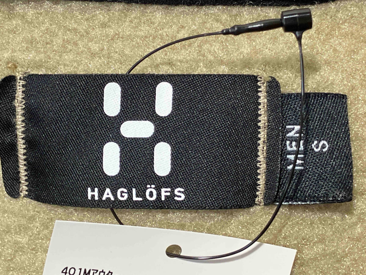 HAGLOFS(ホグロフス) フリースジャケット S ベージュ ポリエステル POLARTEC ポーラテック ボア メンズ アウトドア ブルゾン 1139031_画像3