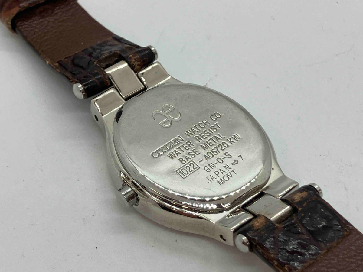 ［難有り］CITIZEN シチズン A05720KW クォーツ 腕時計 ベルト劣化_画像6