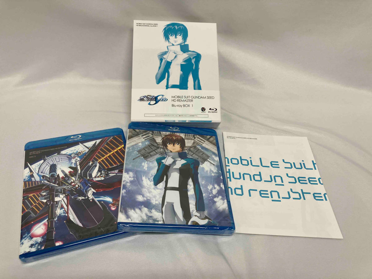 【中身未開封】【帯あり】機動戦士ガンダムSEED HDリマスター Blu-ray BOX1(Blu-ray Disc)_画像4