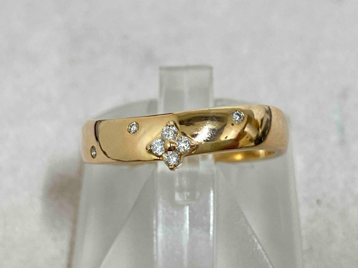 完璧 VENDOME AOYAMA/ヴァンドーム青山/ダイヤモンド付きデザインリング/指輪/12号/2.9g 指輪