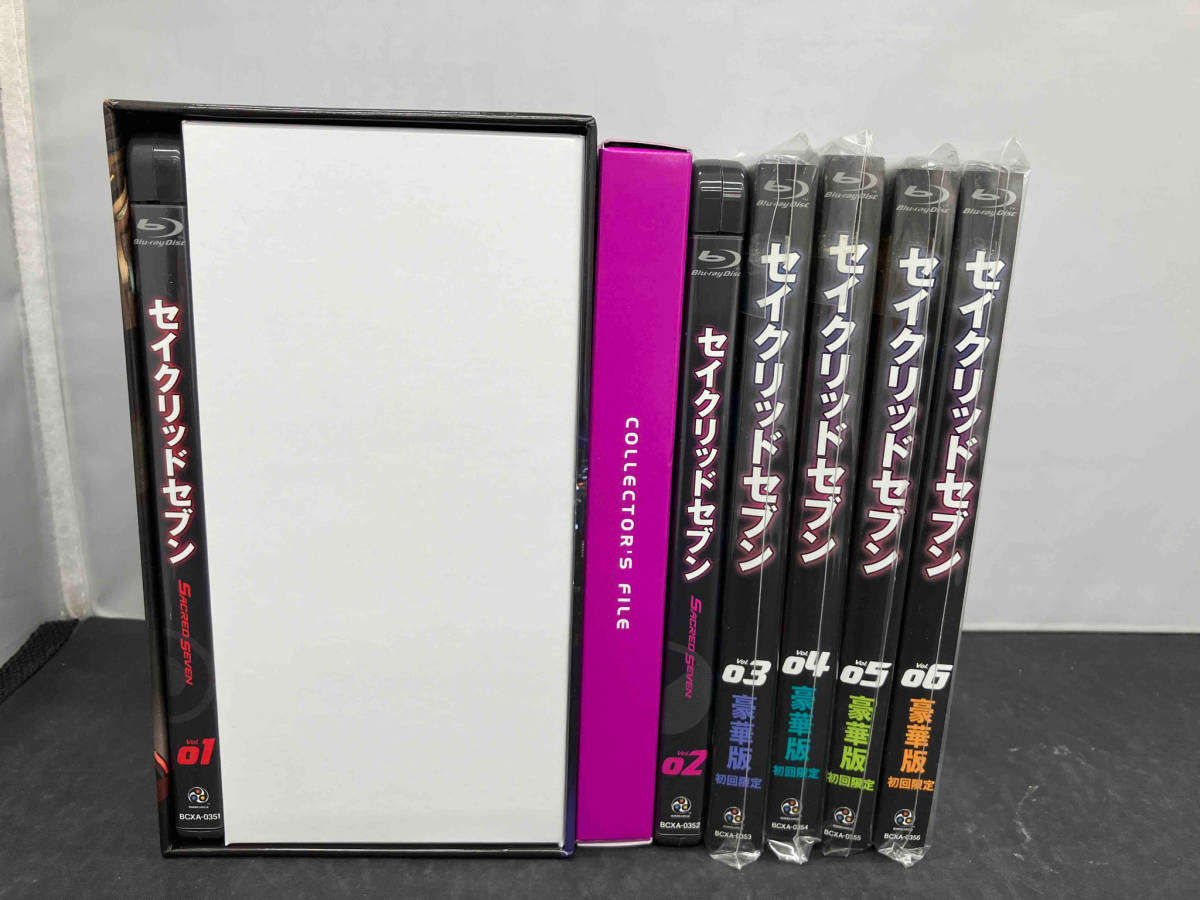 【※※※】[全6巻セット]セイクリッドセブン 1~6 豪華版(初回限定生産版)(Blu-ray Disc)の画像1