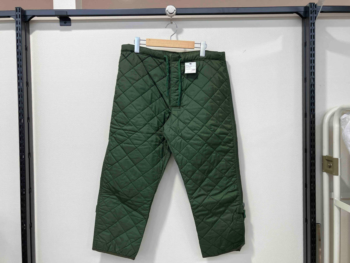 イギリス軍 キルティングライナーパンツ ミリタリーパンツ 8415-99-137-5035 76/94 NATO カーキ ミリタリー military trousers メンズ_画像1