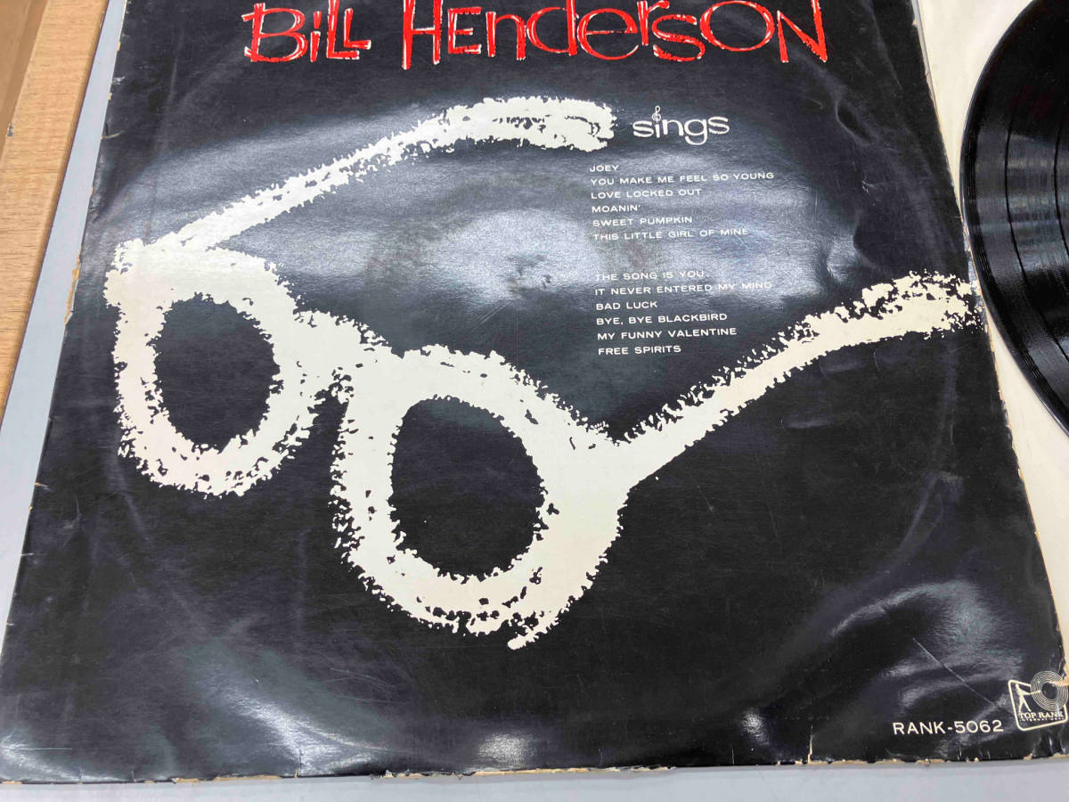 ★ペラジャケ　ビルヘンダースン　BILL HENDERSON モーニン… ビルヘンダースン登場　RANK5062 レコード_画像2