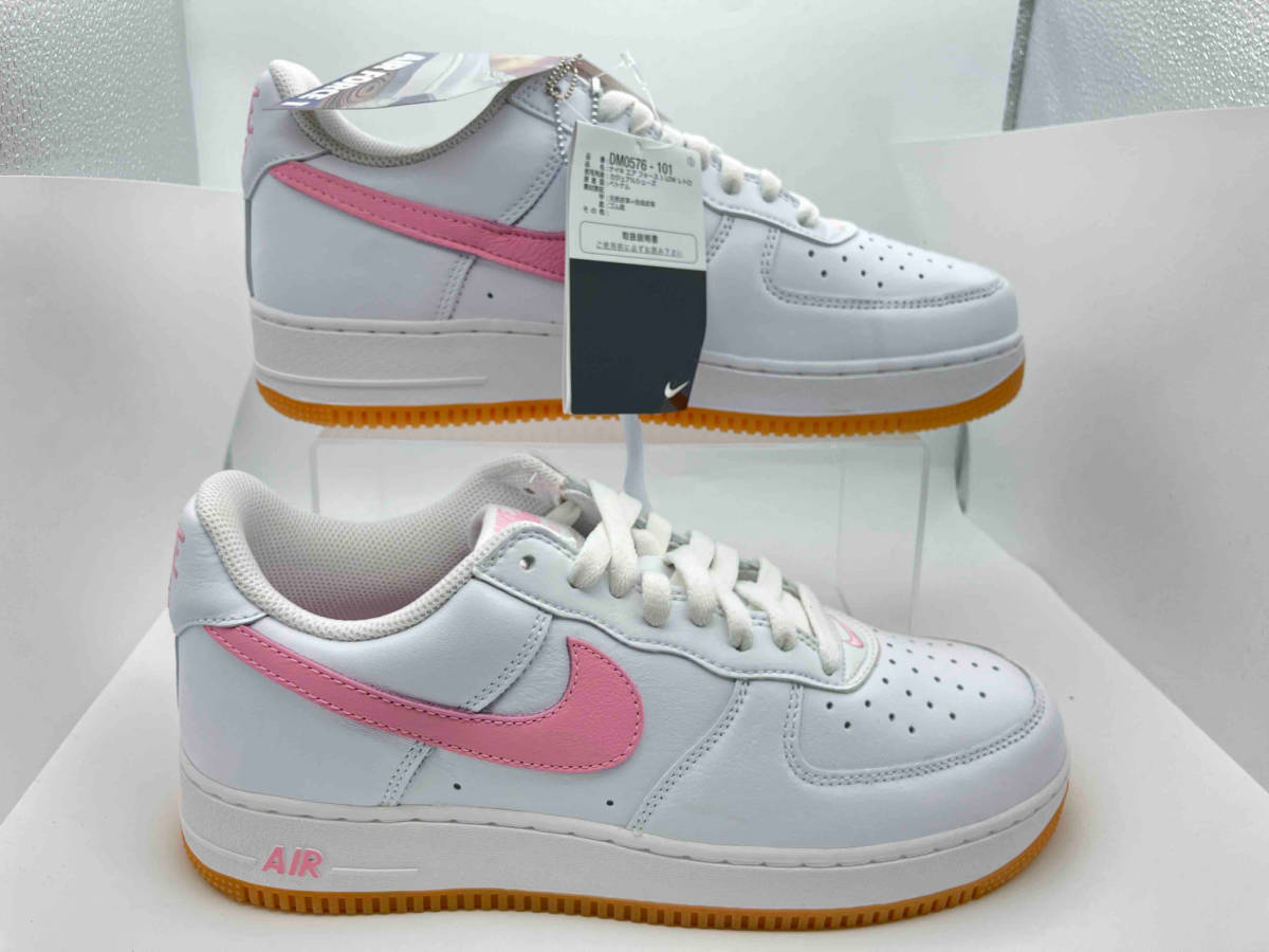 美品 NIKE AIR FORCE 1 LOW RETRO COLOR OF THE MONTH DM0576 101 ナイキ エアフォース ロウ レトロ US9.5 27.5cm UK8.5 EU43 ホワイト_画像3