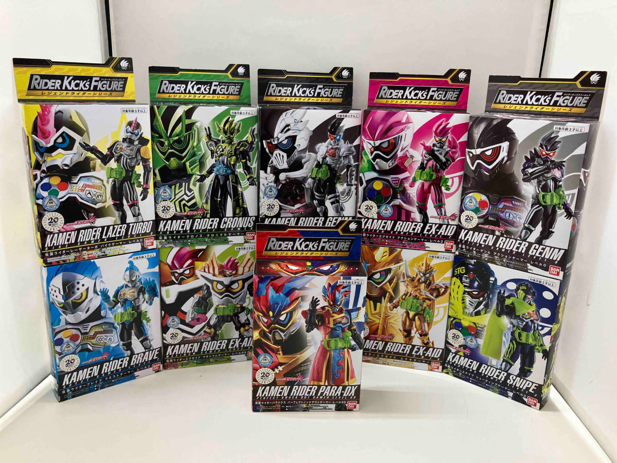 レジェンドライバーシリーズ まとめ売り 11点セット 仮面ライダーエグゼイド アクションゲーマー レベル2 マキシマムゲーマー レベル99 他_画像1