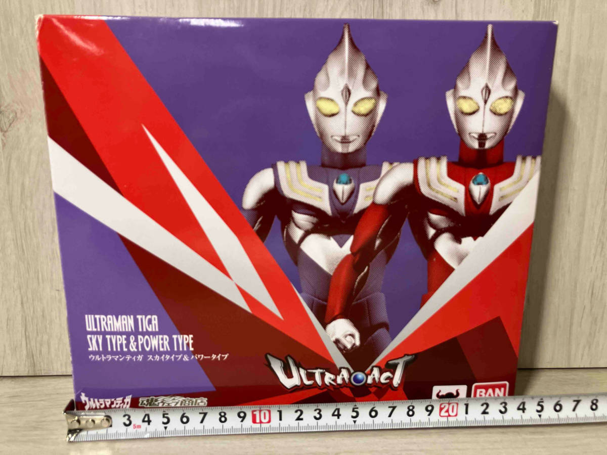 ULTRA-ACT Ultraman Tiga Sky модель & энергия модель (2 body комплект ) душа web магазин BANDAI Bandai 