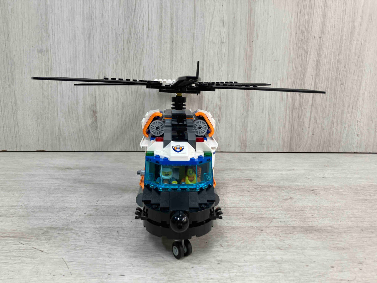 【ジャンク】 レゴ LEGO 60166 CITY 海上レスキュー ヘリコプターの画像3